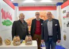 Joachim Alkewitz, Jens Borchert und Bernd Hofmeister von Palm Nuts & More Nuss und Trockenfrucht GmbH & Co.K G